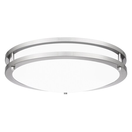 Quoizel Euclid Integrated LED Brushed Nickel Semi-Flush Mount EUC1616BN